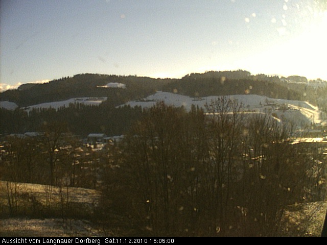 Webcam-Bild: Aussicht vom Dorfberg in Langnau 20101211-150500