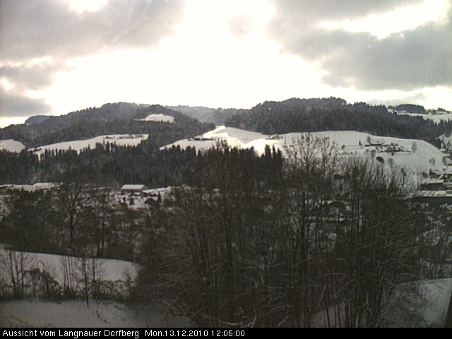 Webcam-Bild: Aussicht vom Dorfberg in Langnau 20101213-120500