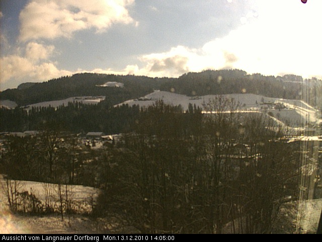 Webcam-Bild: Aussicht vom Dorfberg in Langnau 20101213-140500