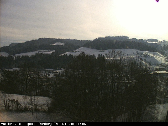 Webcam-Bild: Aussicht vom Dorfberg in Langnau 20101216-140500