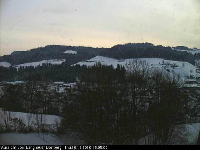 Webcam-Bild: Aussicht vom Dorfberg in Langnau 20101216-160500