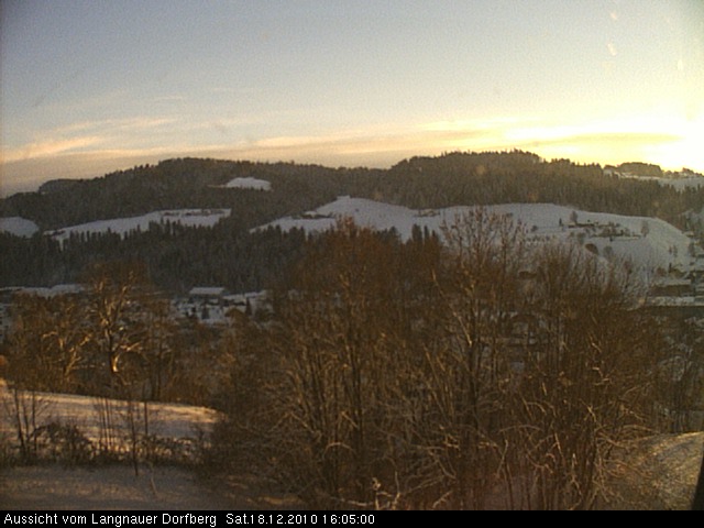 Webcam-Bild: Aussicht vom Dorfberg in Langnau 20101218-160500