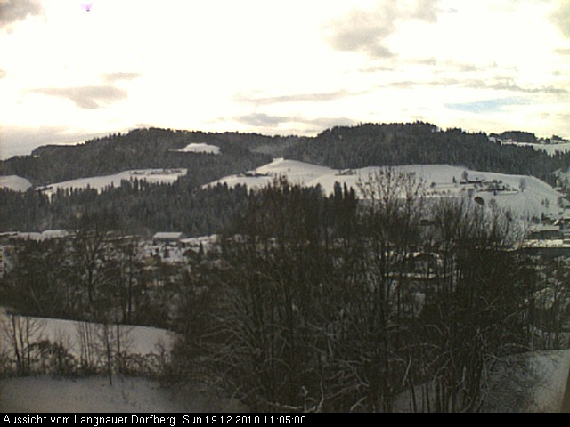 Webcam-Bild: Aussicht vom Dorfberg in Langnau 20101219-110500