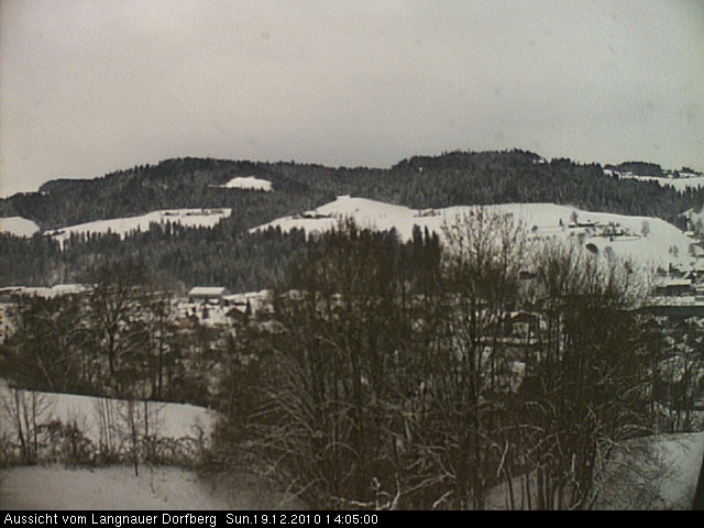 Webcam-Bild: Aussicht vom Dorfberg in Langnau 20101219-140500