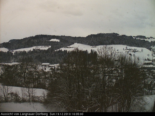 Webcam-Bild: Aussicht vom Dorfberg in Langnau 20101219-160500