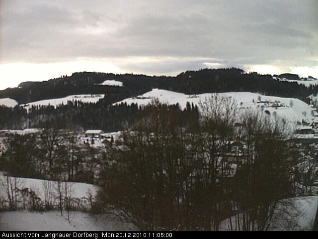 Webcam-Bild: Aussicht vom Dorfberg in Langnau 20101220-110500