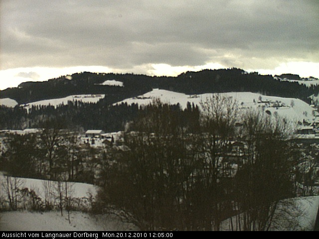 Webcam-Bild: Aussicht vom Dorfberg in Langnau 20101220-120500