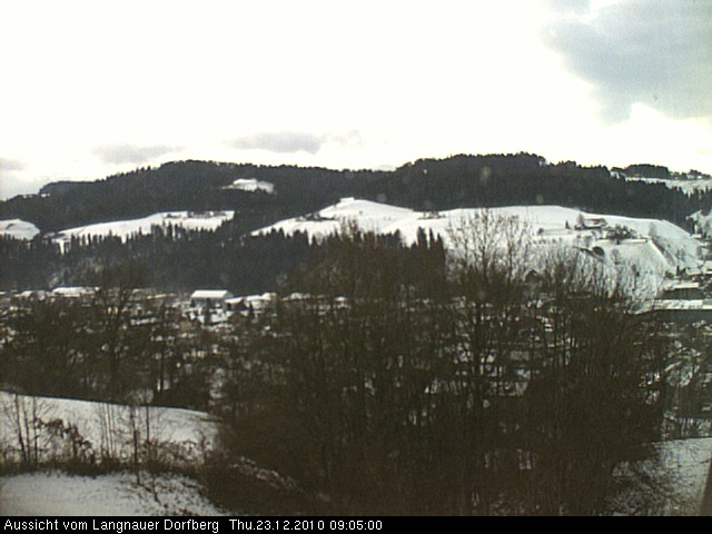 Webcam-Bild: Aussicht vom Dorfberg in Langnau 20101223-090500