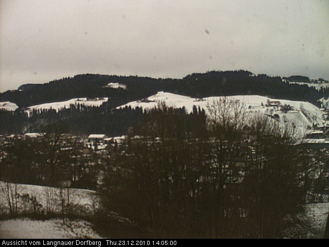 Webcam-Bild: Aussicht vom Dorfberg in Langnau 20101223-140500