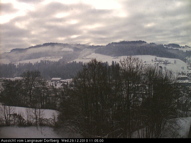 Webcam-Bild: Aussicht vom Dorfberg in Langnau 20101229-110500