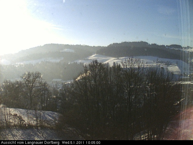 Webcam-Bild: Aussicht vom Dorfberg in Langnau 20110105-100500
