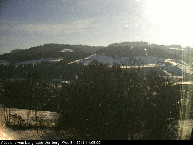 Webcam-Bild: Aussicht vom Dorfberg in Langnau 20110105-140500