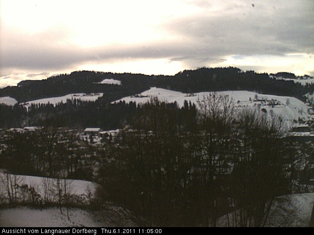 Webcam-Bild: Aussicht vom Dorfberg in Langnau 20110106-110500