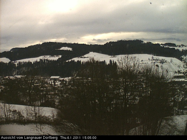 Webcam-Bild: Aussicht vom Dorfberg in Langnau 20110106-150500