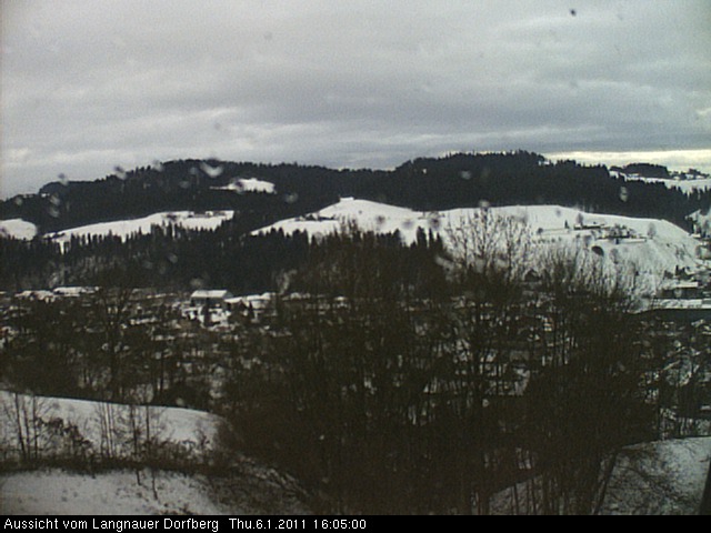 Webcam-Bild: Aussicht vom Dorfberg in Langnau 20110106-160500