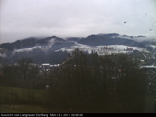 Webcam-Bild: Aussicht vom Dorfberg in Langnau 20110110-090500