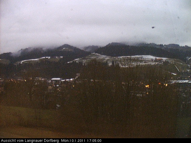 Webcam-Bild: Aussicht vom Dorfberg in Langnau 20110110-170500