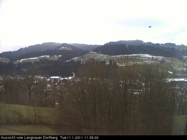 Webcam-Bild: Aussicht vom Dorfberg in Langnau 20110111-110500