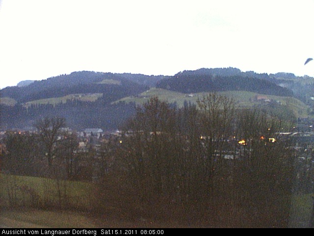 Webcam-Bild: Aussicht vom Dorfberg in Langnau 20110115-080500