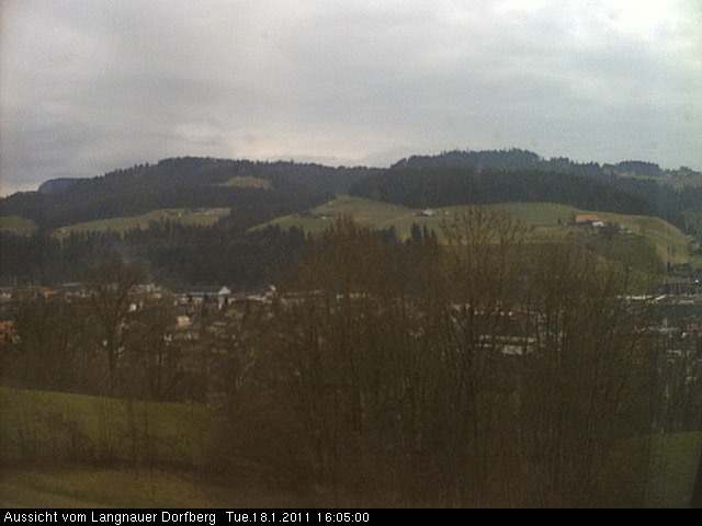 Webcam-Bild: Aussicht vom Dorfberg in Langnau 20110118-160500