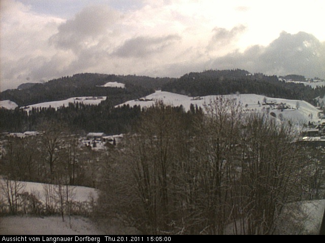 Webcam-Bild: Aussicht vom Dorfberg in Langnau 20110120-150500