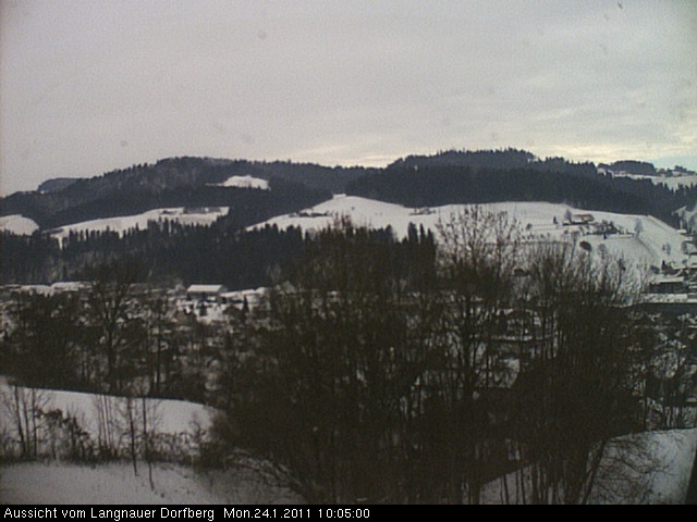 Webcam-Bild: Aussicht vom Dorfberg in Langnau 20110124-100500