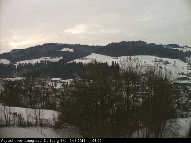 Webcam-Bild: Aussicht vom Dorfberg in Langnau 20110124-110500