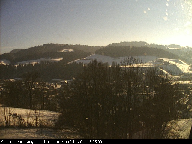 Webcam-Bild: Aussicht vom Dorfberg in Langnau 20110124-150500