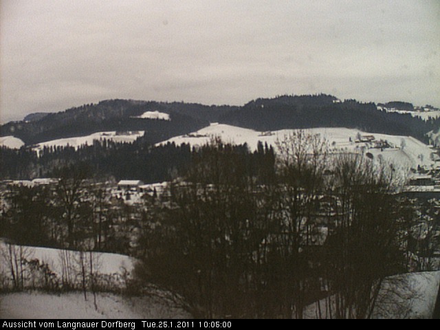 Webcam-Bild: Aussicht vom Dorfberg in Langnau 20110125-100500