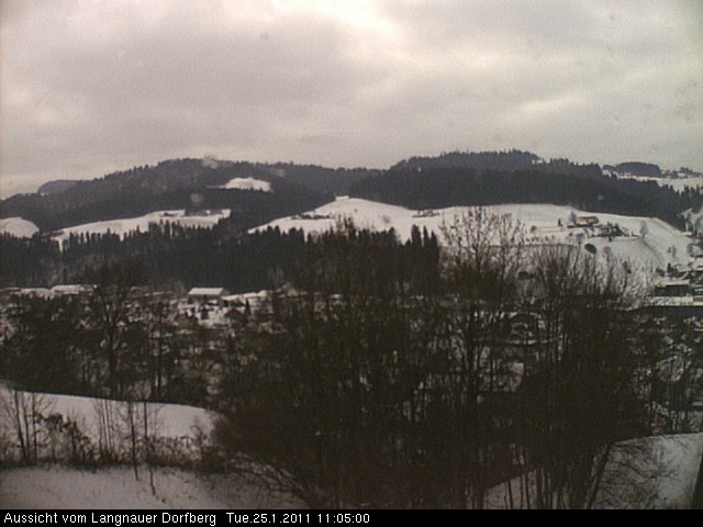 Webcam-Bild: Aussicht vom Dorfberg in Langnau 20110125-110500