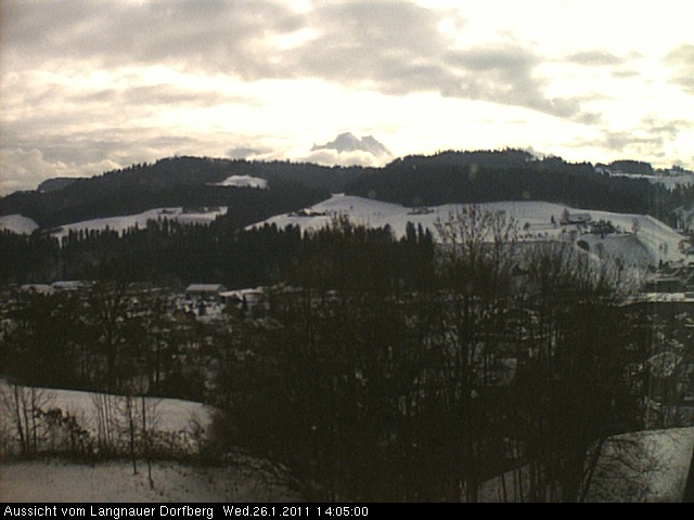Webcam-Bild: Aussicht vom Dorfberg in Langnau 20110126-140500