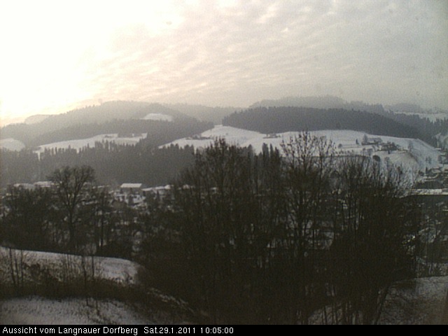 Webcam-Bild: Aussicht vom Dorfberg in Langnau 20110129-100500