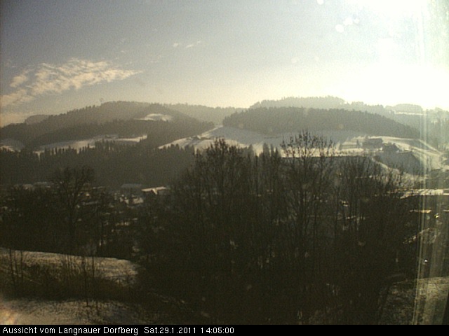Webcam-Bild: Aussicht vom Dorfberg in Langnau 20110129-140500