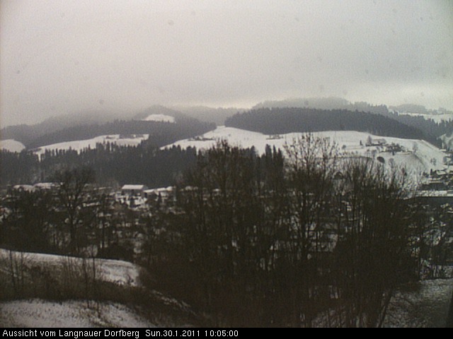 Webcam-Bild: Aussicht vom Dorfberg in Langnau 20110130-100500