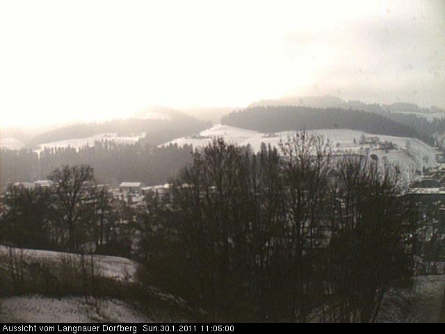 Webcam-Bild: Aussicht vom Dorfberg in Langnau 20110130-110500