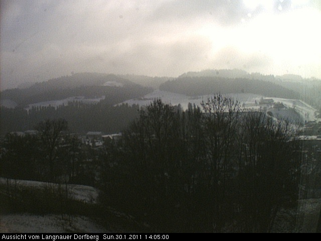 Webcam-Bild: Aussicht vom Dorfberg in Langnau 20110130-140500