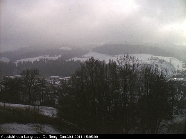 Webcam-Bild: Aussicht vom Dorfberg in Langnau 20110130-150500