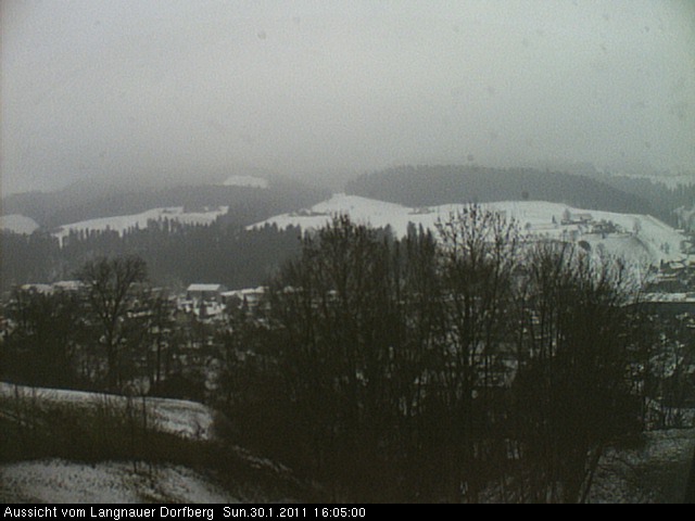 Webcam-Bild: Aussicht vom Dorfberg in Langnau 20110130-160500