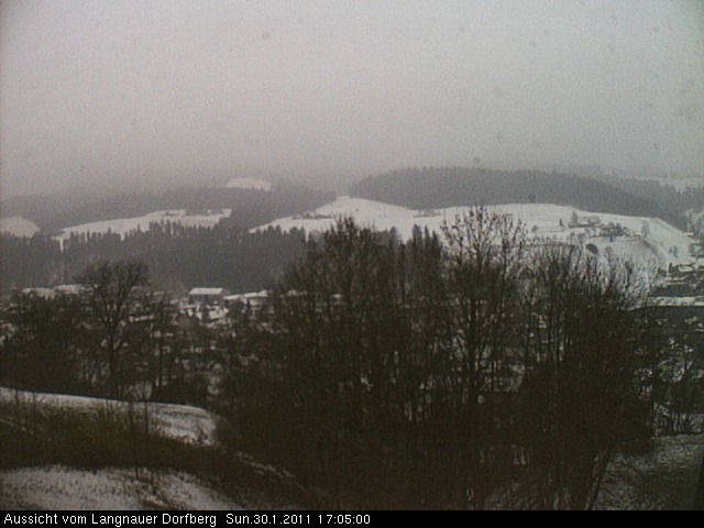 Webcam-Bild: Aussicht vom Dorfberg in Langnau 20110130-170500