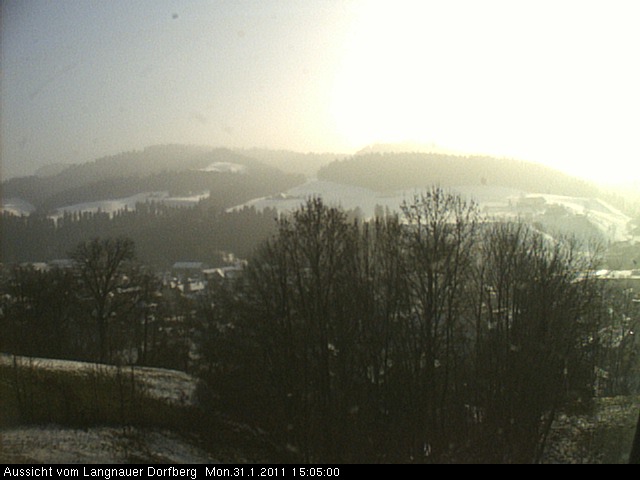 Webcam-Bild: Aussicht vom Dorfberg in Langnau 20110131-150500