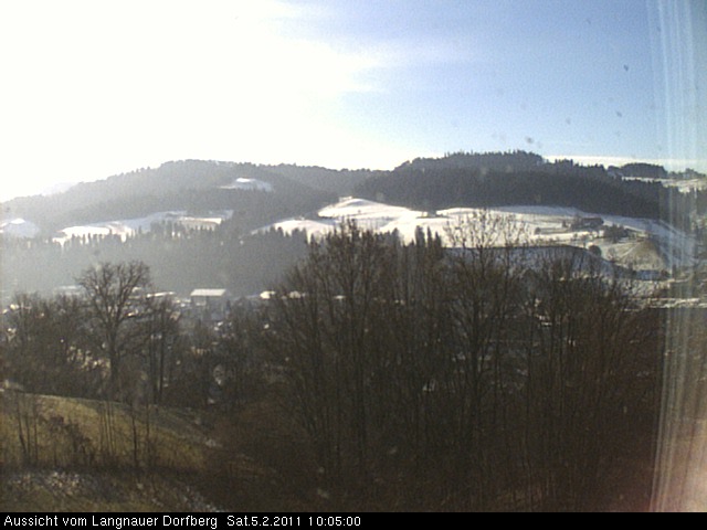 Webcam-Bild: Aussicht vom Dorfberg in Langnau 20110205-100500