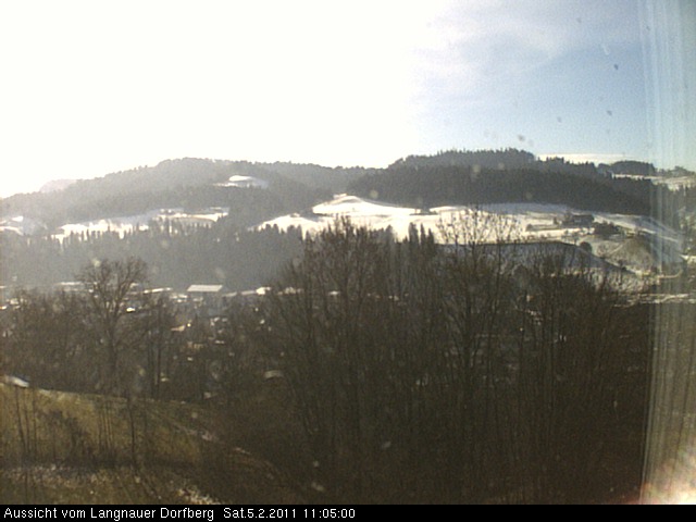 Webcam-Bild: Aussicht vom Dorfberg in Langnau 20110205-110500