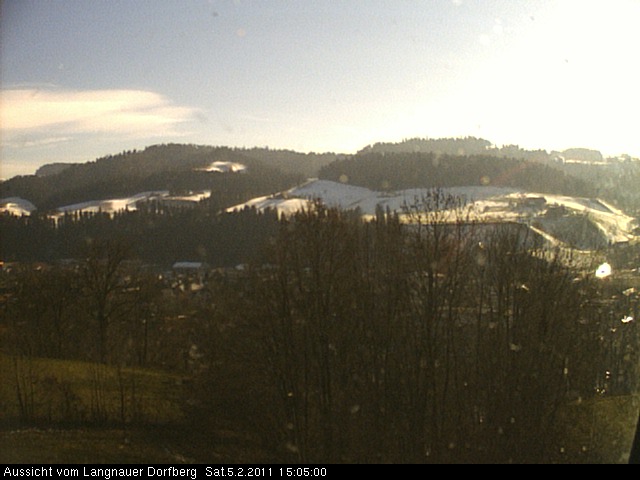 Webcam-Bild: Aussicht vom Dorfberg in Langnau 20110205-150500