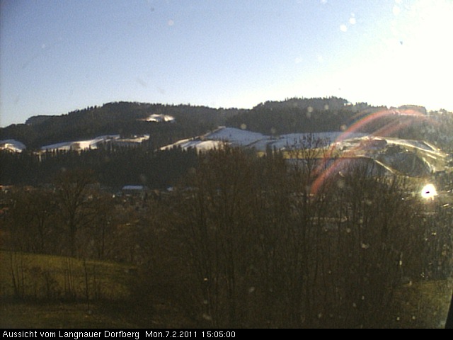 Webcam-Bild: Aussicht vom Dorfberg in Langnau 20110207-150500