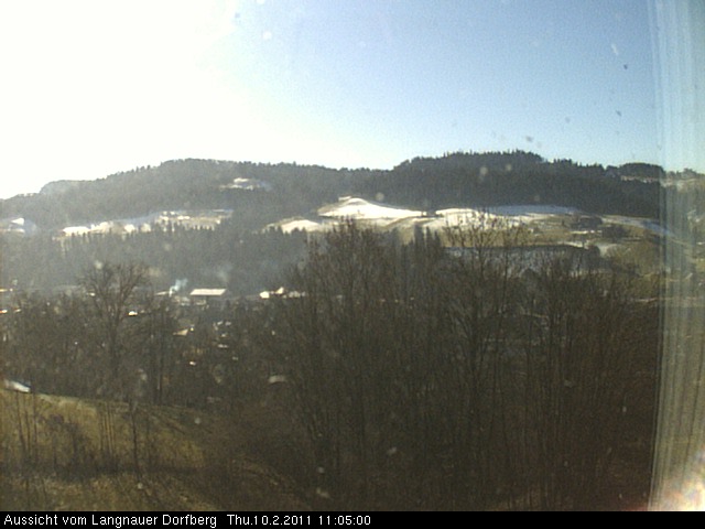 Webcam-Bild: Aussicht vom Dorfberg in Langnau 20110210-110500