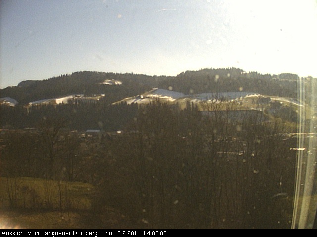 Webcam-Bild: Aussicht vom Dorfberg in Langnau 20110210-140500