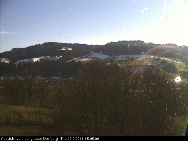 Webcam-Bild: Aussicht vom Dorfberg in Langnau 20110210-150500