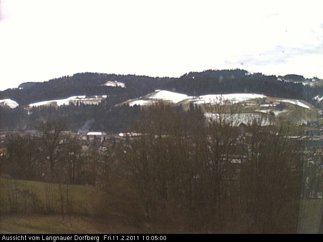 Webcam-Bild: Aussicht vom Dorfberg in Langnau 20110211-100500