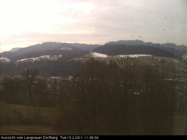 Webcam-Bild: Aussicht vom Dorfberg in Langnau 20110215-110500