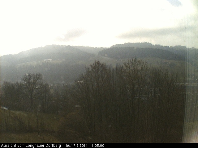 Webcam-Bild: Aussicht vom Dorfberg in Langnau 20110217-110500